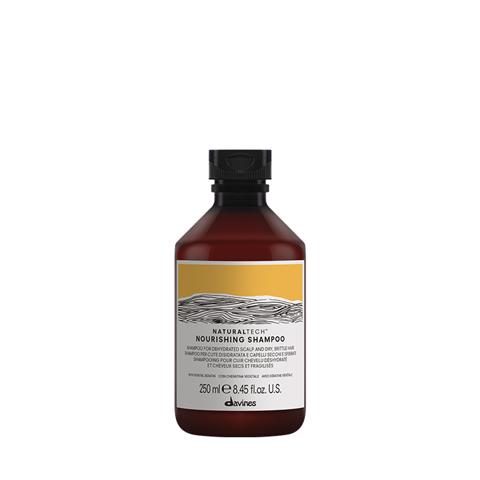 NOURISHING Shampoo Живильний шампунь для зневодненої шкіри голови та ламкого волосся Naturaltech Davines, 250 мл 