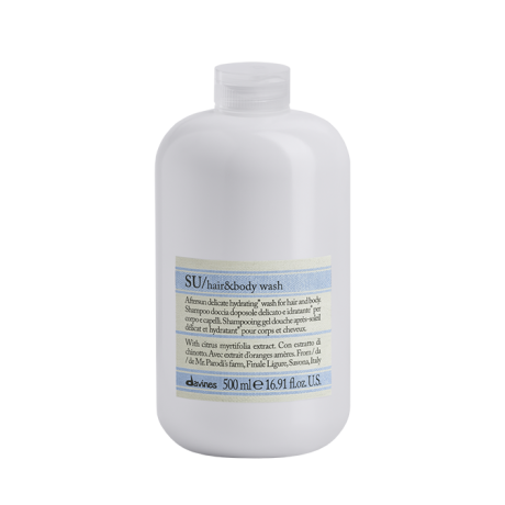 SU Shampoo Шампунь для волосся та тіла захист від сонця Davines, 500 мл