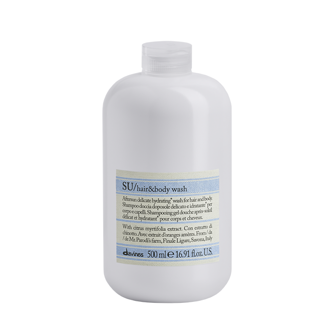 SU Shampoo Шампунь для волосся та тіла захист від сонця Davines, 500 мл 