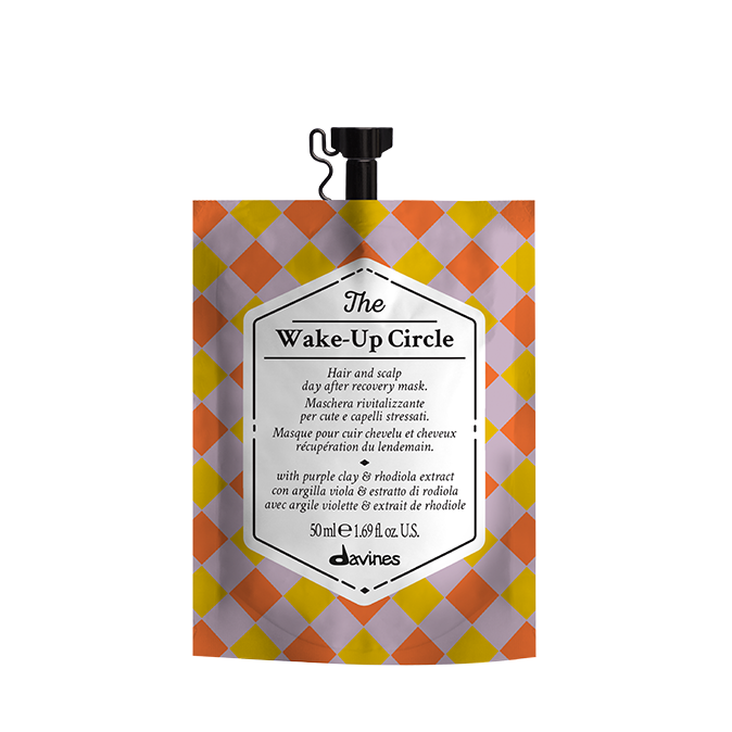 Антистрессовая маска для волос и кожи головы The Circle Chronicles Wake-Up Circle Davines, 50 мл от компании ИРИС