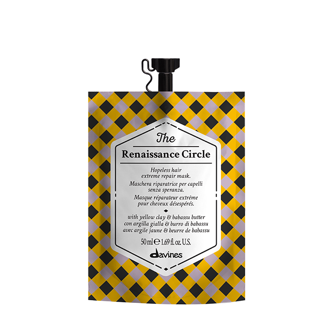 ТHE RENAISSANCE CIRCLE Відновлювальна маска для дуже пошкодженого волосся Davines, 50 мл 
