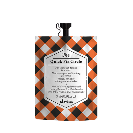 THE QUICK FIX CIRCLE Маска для миттєвого зволоження та розгладження волосся Davines, 50 мл