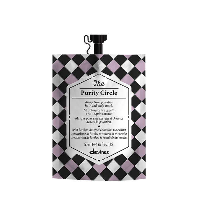 THE PURITY CIRCLE Маска-детокс для волосся та шкіри голови Davines, 50 мл 