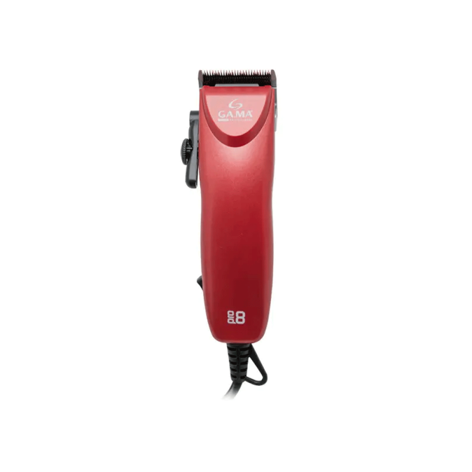 Машинка для стрижки волосся GAMA PRO8 червона (T11.PRO8.RED) 