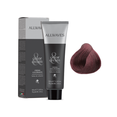 Крем-краска для волос ALLWAVES COLOR CREAM 8.76 Светлый блонд фиолетовый
