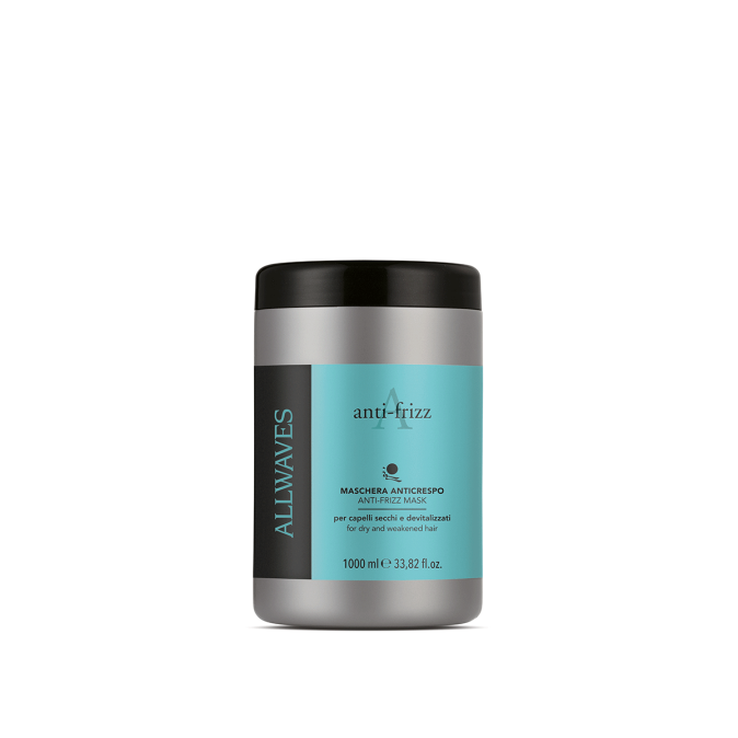 Маска антифриз для непослушных, сухих и ослабленных волос Allwaves Anti-Frizz Mask, 1000 мл от компании ИРИС