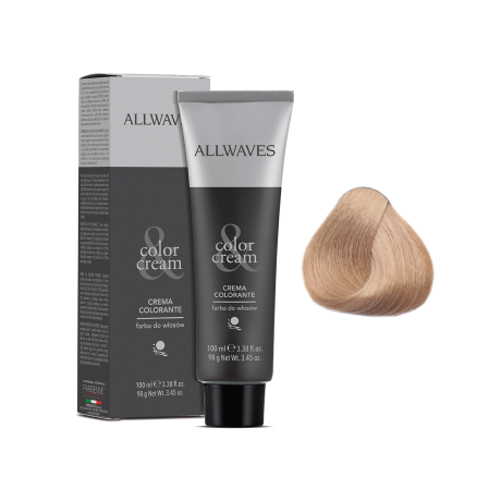 Крем-краска для волос ALLWAVES COLOR CREAM 8.3 Светлый блонд золотой