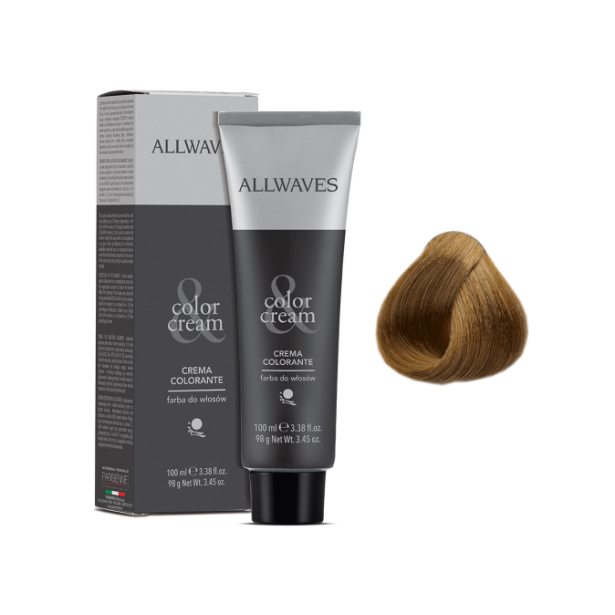Крем-фарба для волосся ALLWAVES COLOR CREAM 8.00 Інтенсивний світлий блонд 