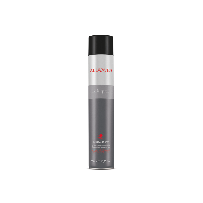 Лак для волосся з пантенолом ALLWAVES PANTHENOL HAIR SPRAY, 500 мл 