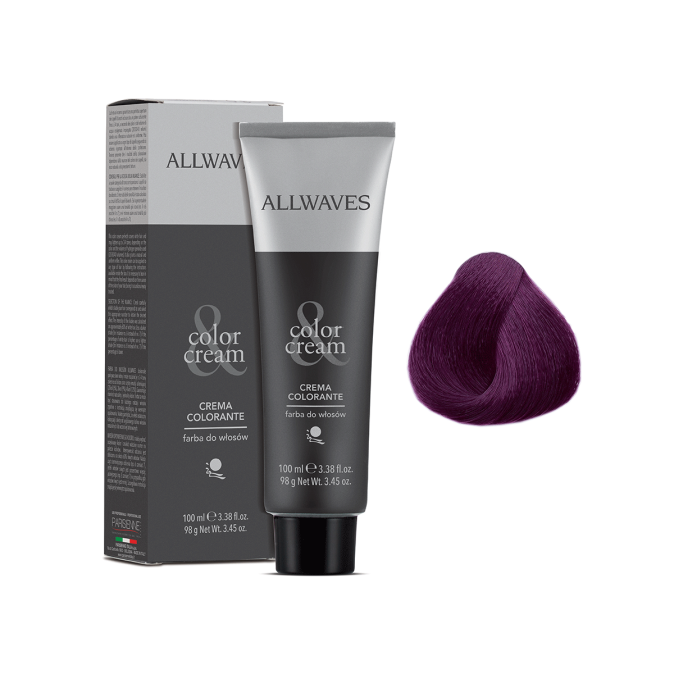 Крем-краска для волос ALLWAVES COLOR CREAM 7.27 Шоколадно-лиловый от компании ИРИС