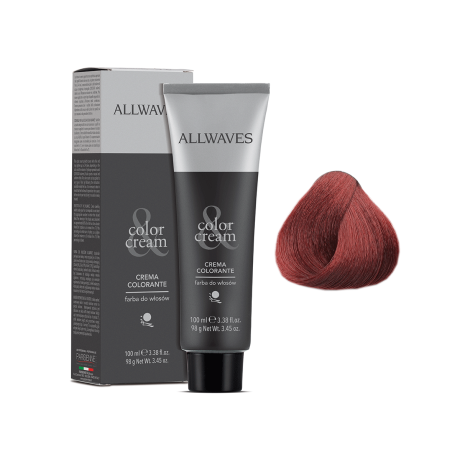 Крем-краска для волос ALLWAVES COLOR CREAM 6.6 Тёмный блонд пурпурный