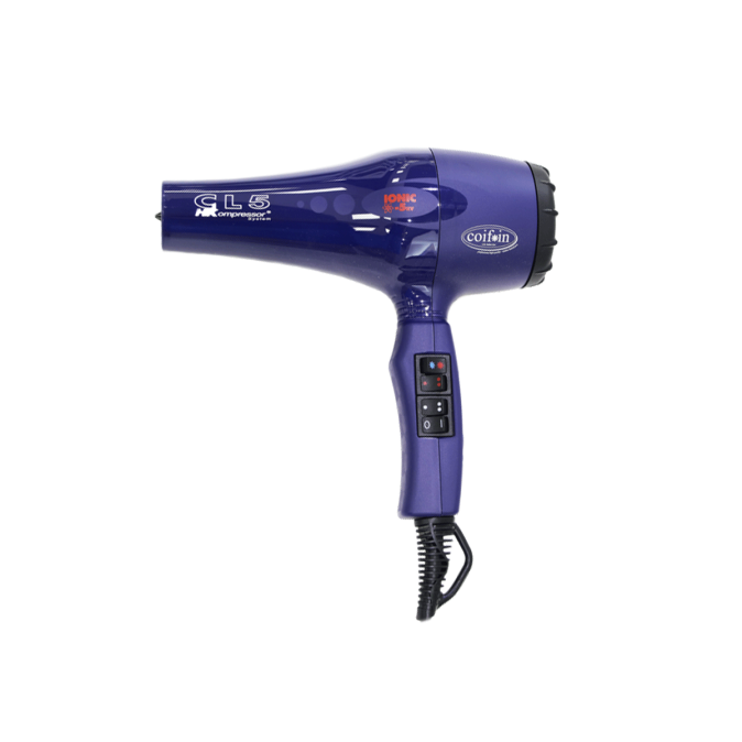 Фен для волос COIFIN CL5 H IONIC синий 1900-2100W (CL5EH351) от компании ИРИС