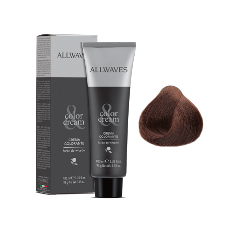 Крем-краска для волос ALLWAVES COLOR CREAM  5.56 Светлый коричневый красный
