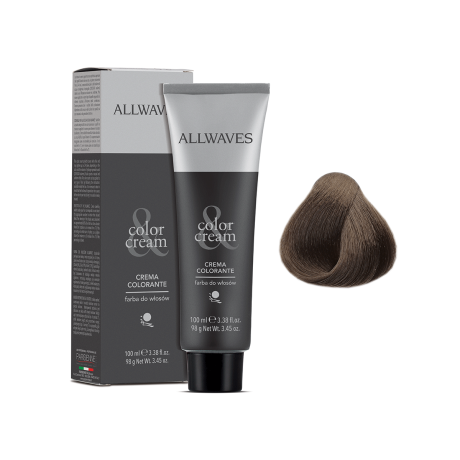Крем-краска для волос ALLWAVES COLOR CREAM 5.0 Светлый коричневый