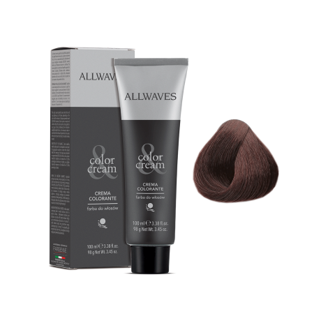 Крем-краска для волос ALLWAVES COLOR CREAM 4.36 Каштан