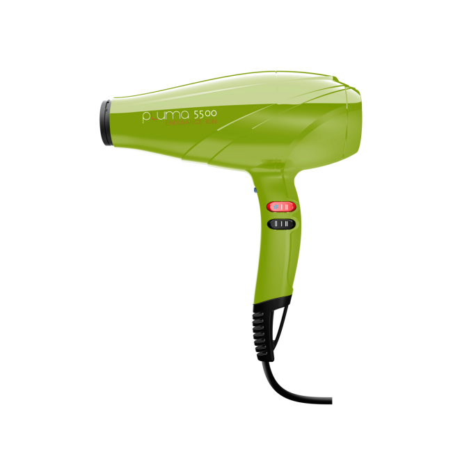 Фен для волосся GAMA PLUMA 5500 ENDURANCE ION зелений (A11.PL5500ION.VR) 