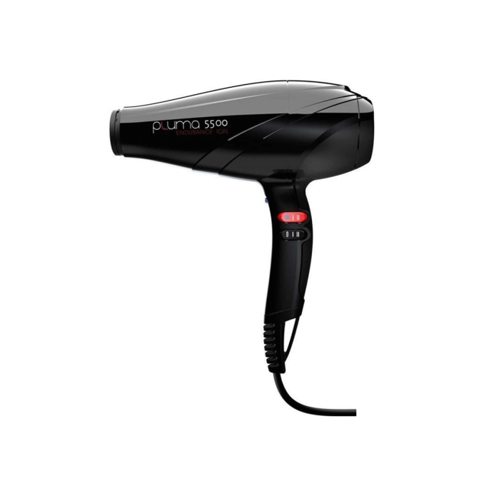 Фен для волосся GAMA PLUMA 5500 ENDURANCE ION чорний (A11.PL5500ION.NR) 