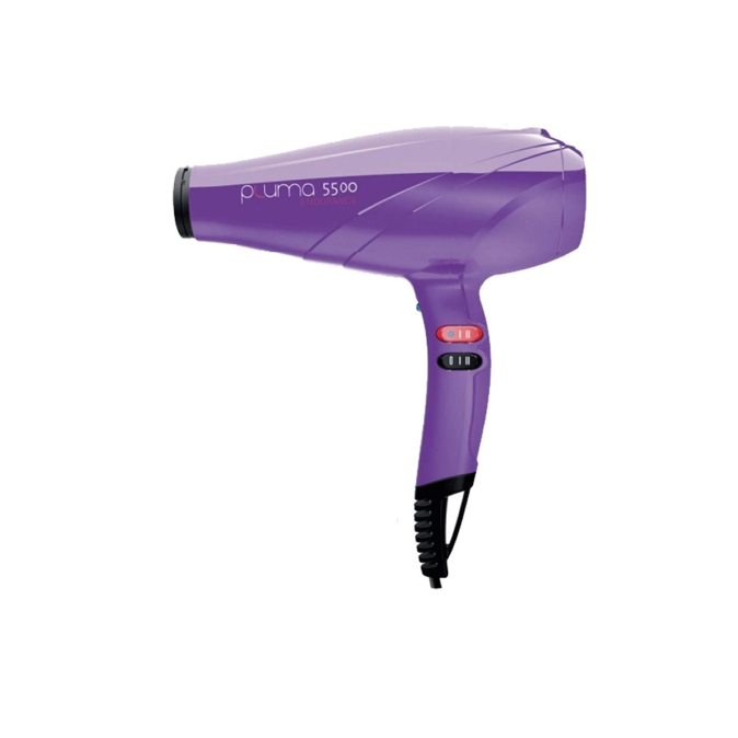 Фен для волосся GAMA PLUMA 5500 ENDURANCE ION фіолетовий (A11.PL5500ION.VL) 