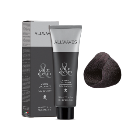 Крем-краска для волос ALLWAVES COLOR CREAM 1.12 Черный фиолетовый
