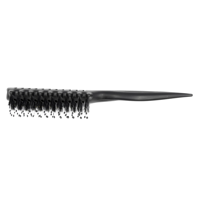 Професійна щітка COMAIR Ventbrush Curl, натуральна щетина кабана (арт. 7001474) для хвилястого і кучерявого волосся, чорна 