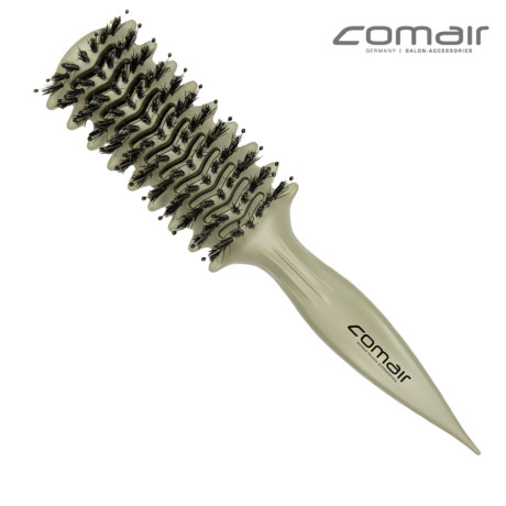 Професійна щітка COMAIR Ventbrush Curl Olive, натуральна щетина кабана (арт. 7001498) для хвилястого і кучерявого волосся, оливкова