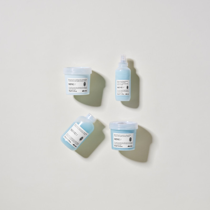 Davines MINU Молочко-термозащита для окрашенных волос Essential Haircare, 150 мл от компании ИРИС
