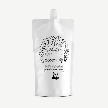 MOMO shampoo refill - Зволожувальний шампунь-рефіл для сухого волосся, 500 мл
