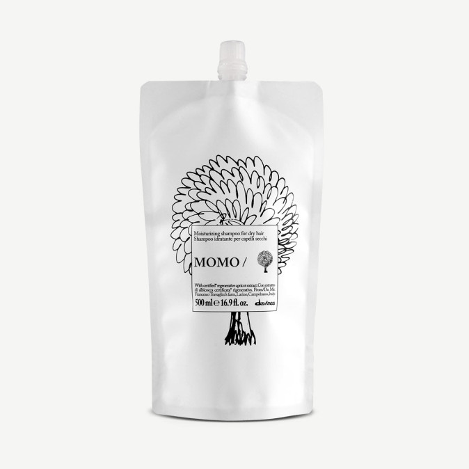 MOMO shampoo refill - Зволожувальний шампунь-рефіл для сухого волосся, 500 мл 