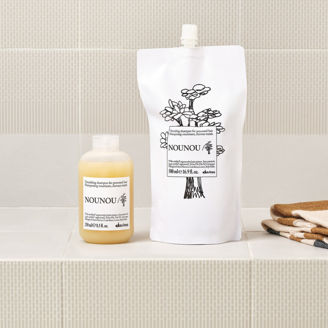 NOUNOU shampoo refill - Живильний шампунь-рефіл для волосся, рефіл 500мл 