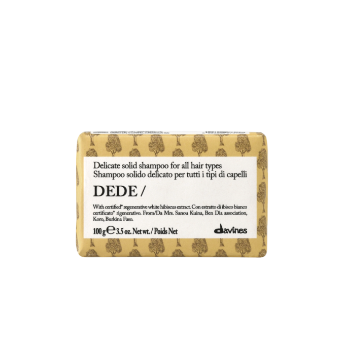 Davines DEDE Делікатний твердий шампунь для всіх типів волосся Essential Haircare, 100 г 