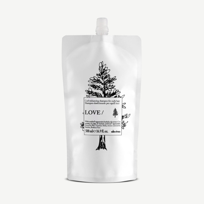 LOVE curl shampoo refill - Живильний шампунь-рефіл для кучерявого волосся, 500мл 
