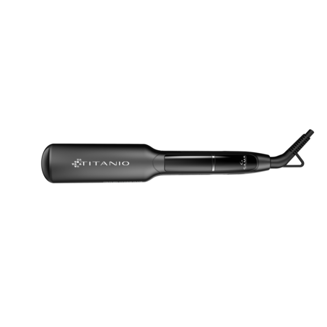 Щипці-випрямлювачі з плаваючими пластинами X - WIDE DIGITAL PTC 4D TITANIUM (GI3036) 