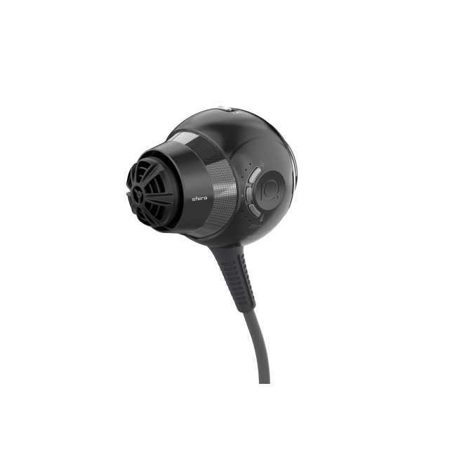 Фен для волос GA.MA IQ Sfera black от компании ИРИС