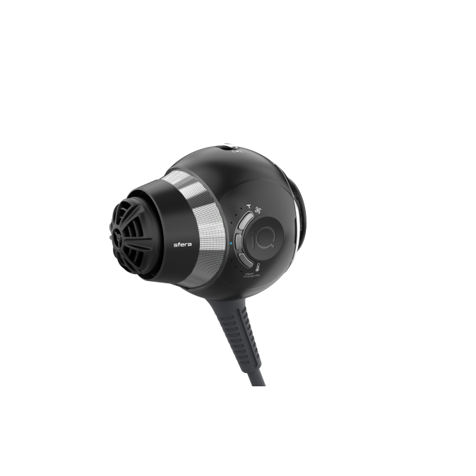 Фен для волос GA.MA IQ Sfera black от компании ИРИС