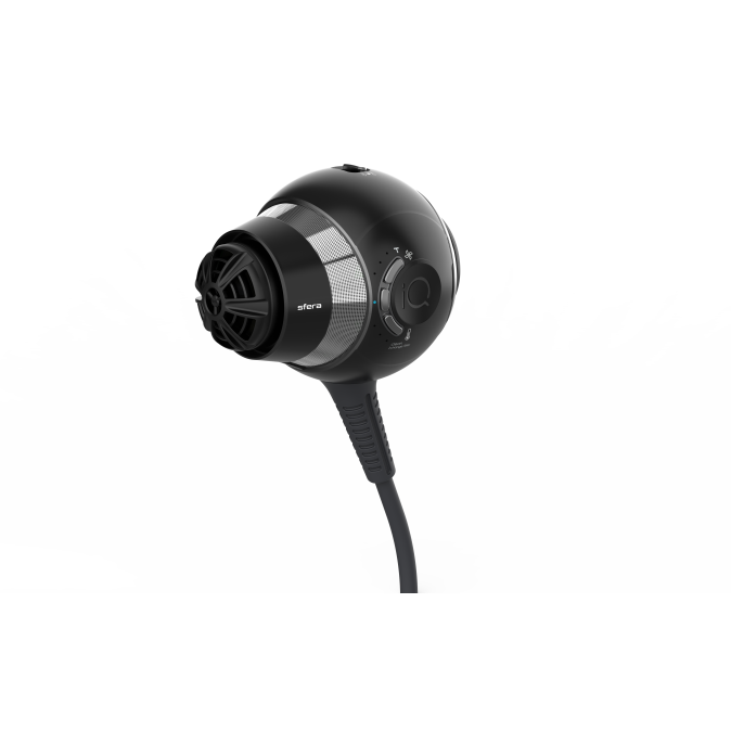 Фен для волос GA.MA IQ Sfera black от компании ИРИС