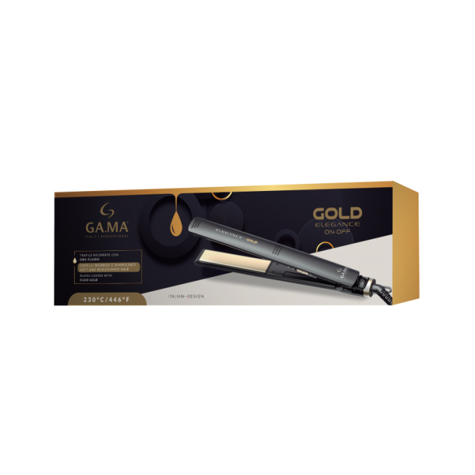 Щипцы-выпрямитель для волос ELEGANCE GOLD (GI0234) от компании ИРИС