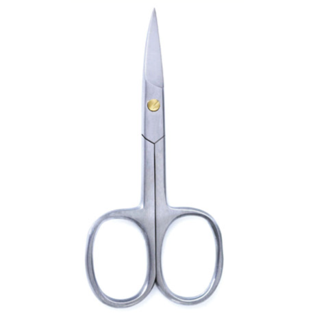 Ножиці манікюрні IRIS 3.5", вигнуте полотно, матові (Cooper Screw)