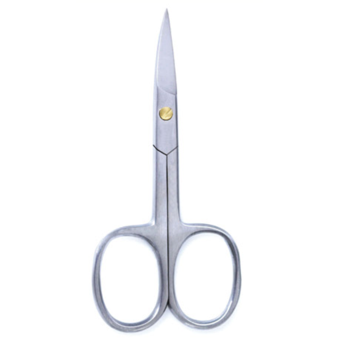 Ножиці манікюрні IRIS 3.5", вигнуте полотно, матові (Cooper Screw) 