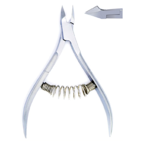 Кусачки для кутикулы IRIS 4", 4–6 мм, матовые