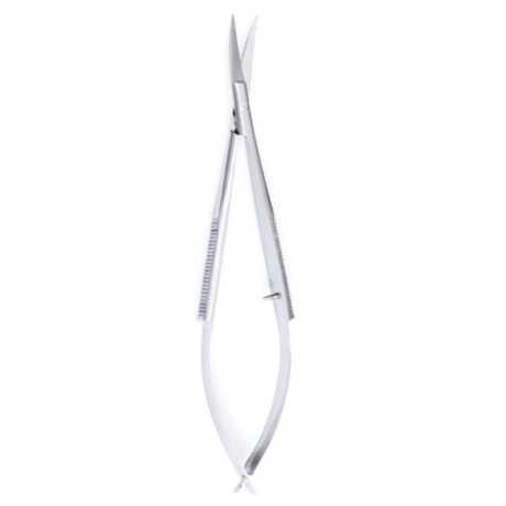Твизеры (ножницы пружинные) IRIS 5.5", изогнутое полотно, матовые