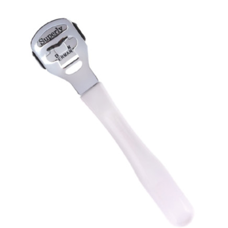 Бритва для мозолів та натоптишів IRIS (Corn & Callus Shaver), біла пластикова ручка