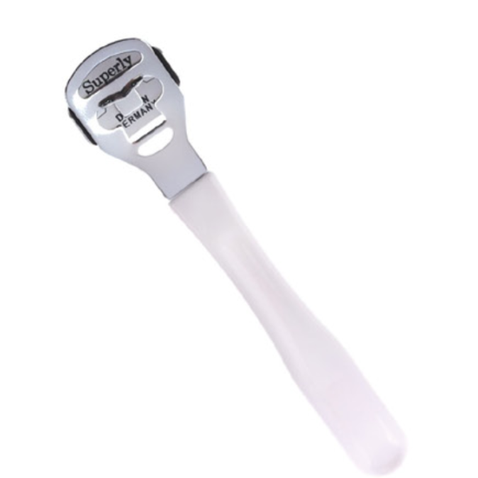 Бритва для мозолей и натоптышей IRIS (Corn & Callus Shaver), белая пластиковая ручка от компании ИРИС