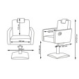 Парикмахерское кресло VERSA PLUS NEO BEAUTY (PK02)