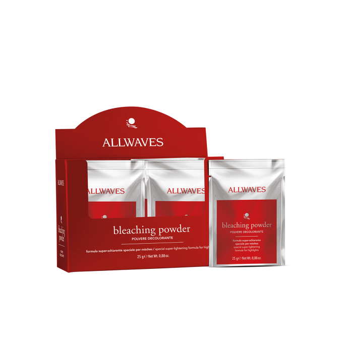 Порошок для освітлення волосся, в саше ALLWAVES BLEACHING POWDERЕ SACHETS, 25 мл -50% 