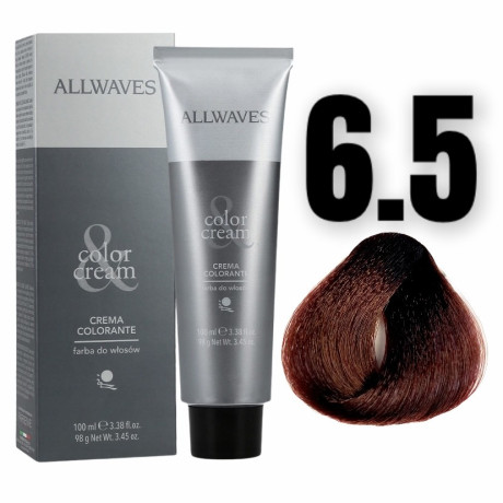 Крем-краска для волос ALLWAVES COLOR CREAM «Темный блонд — красное дерево», 100 мл — скидка 20%