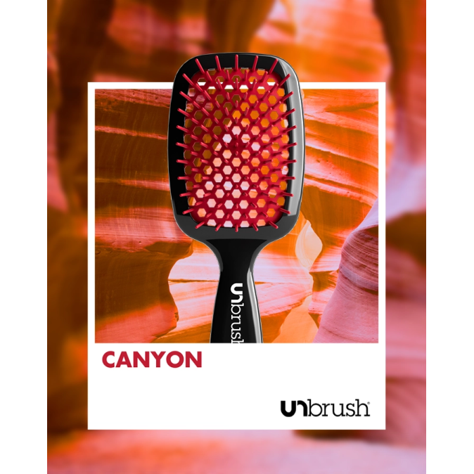 Расчёска UNbrush - Canyon red от компании ИРИС