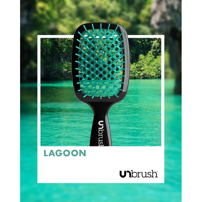 Расчёска UNbrush - Lagoon от компании ИРИС