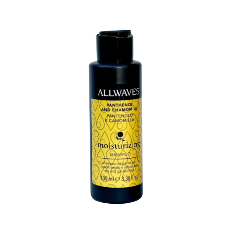 Увлажняющий шампунь с пантенолом и ромашкой для сухих и поврежденных волос, 100 мл