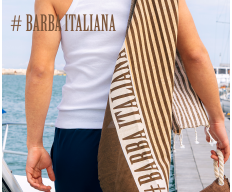Barba Italiana рушник у тонку смужку 