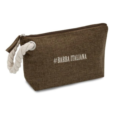 Barba Italiana travel bag коричневая